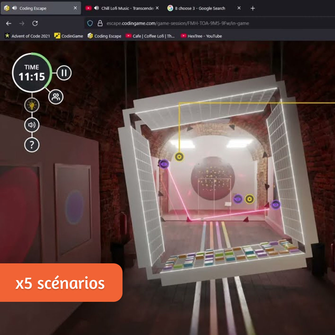 5 Jeux Escape Game en ligne