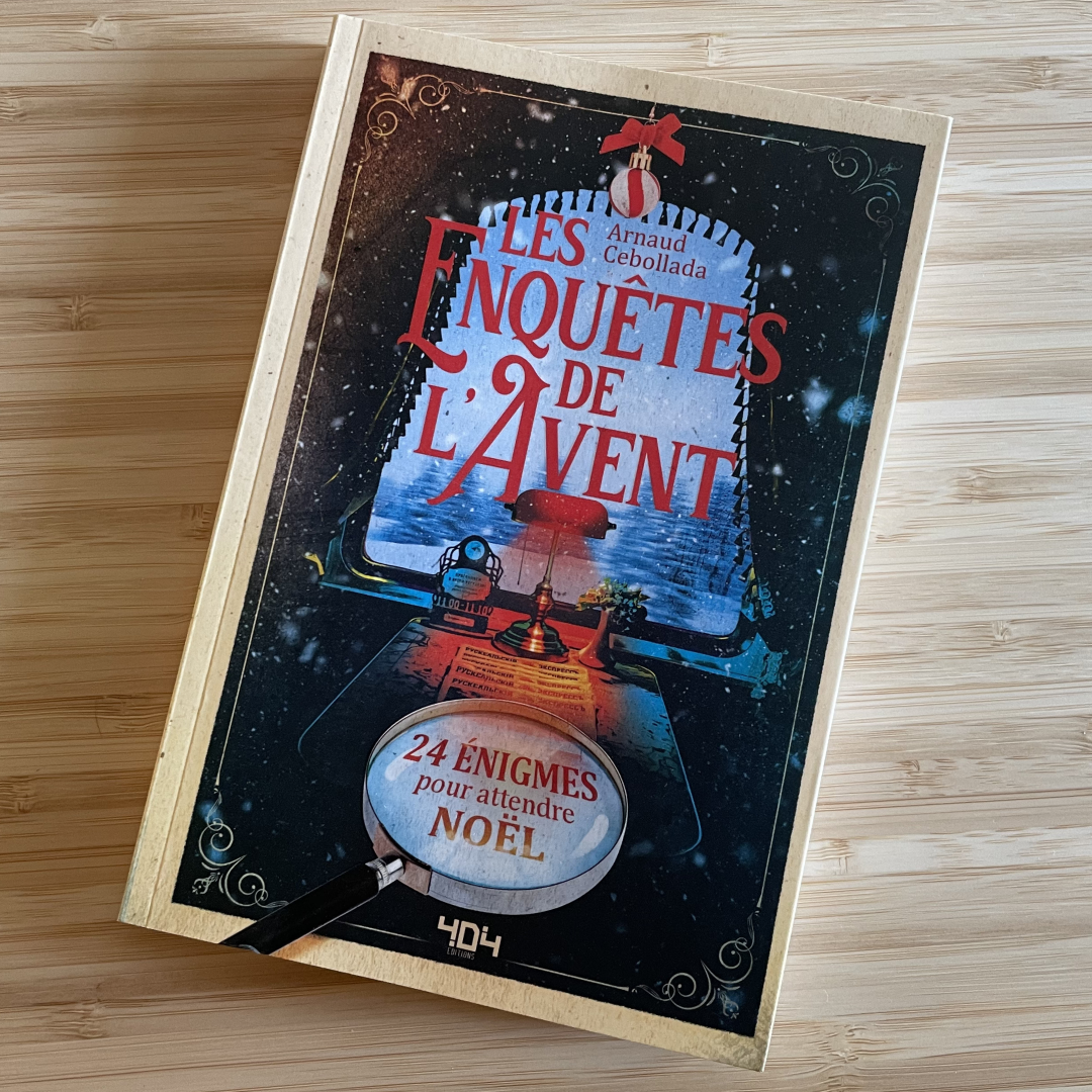Livre-jeu de l’avent d’enquête