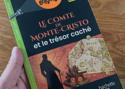 Livre Escape Game inspiré de Monte-Cristo